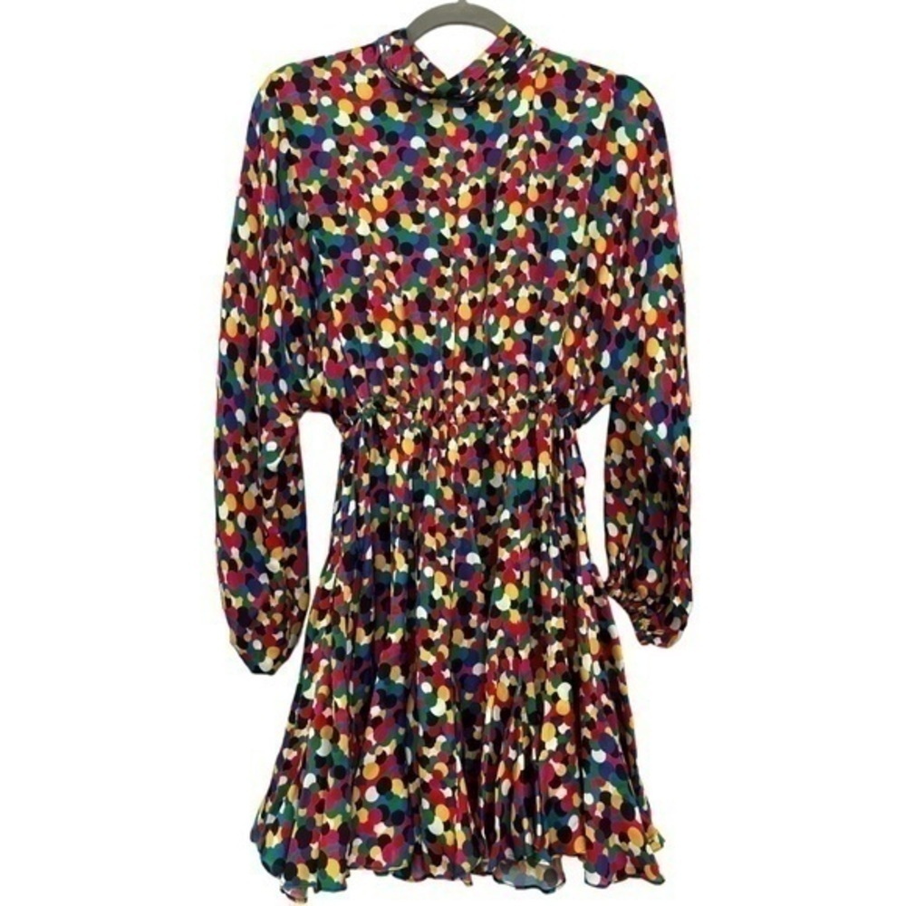 RHODE Caroline Multi Color Confetti Dot Dress Size Extra Small NWT - Picture 3 of 8